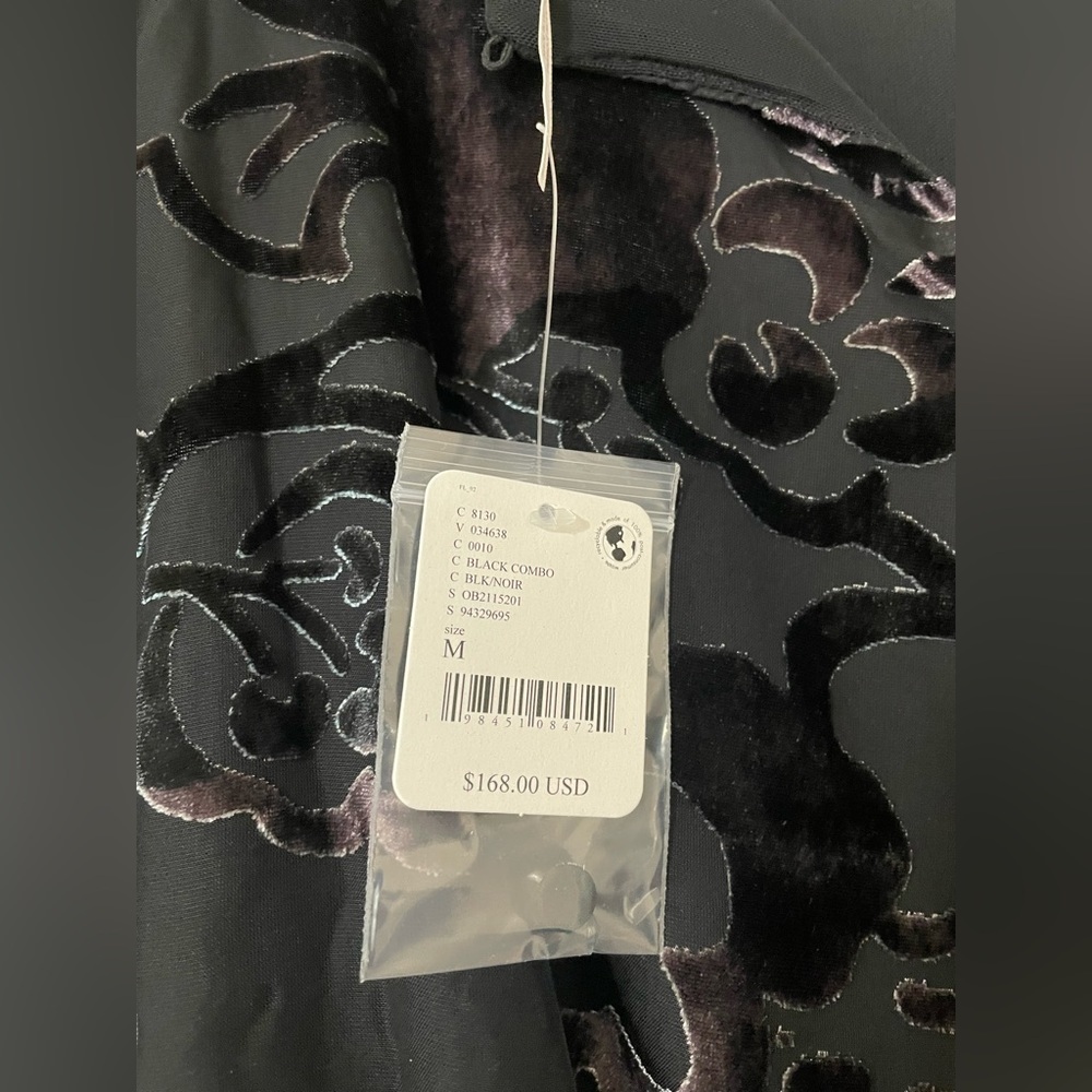 NWT Free People Manuka Burnout Velvet Mini Dress - Picture 6 of 8